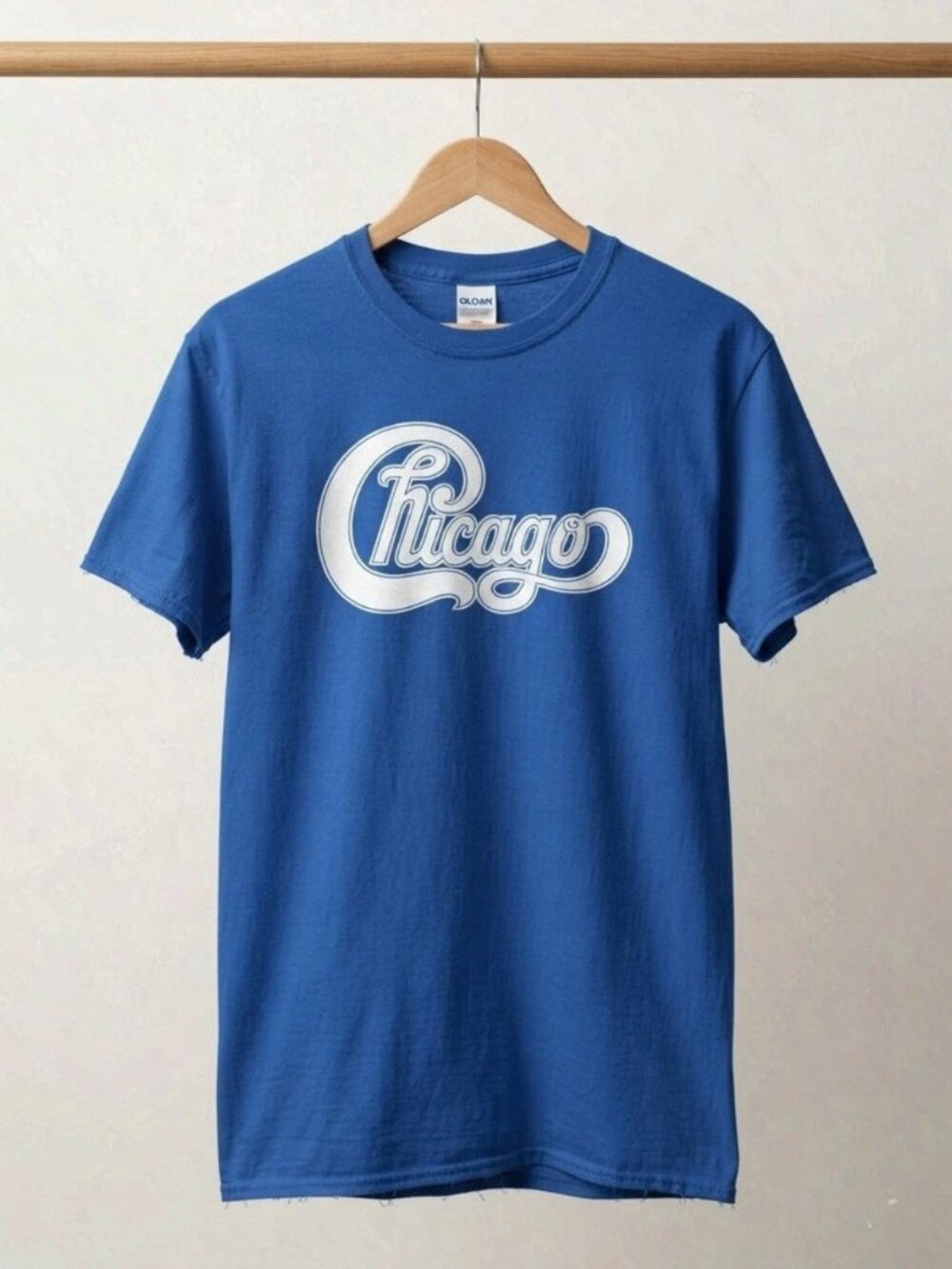 Chicago Rock Band Legend Logo Men T-Shirt Reprint